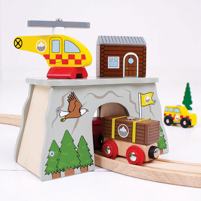 BigJigs Rail Mountain Rescue Set 2