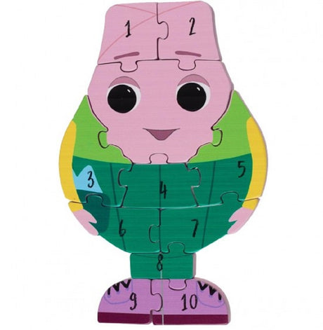Mr Onion Wooden Number Puzzle