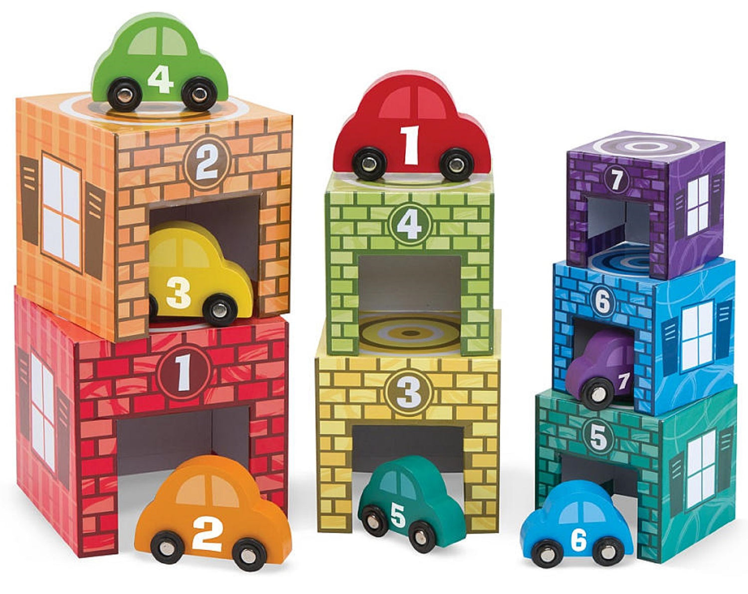 Nesting & Sorting Garages & Cars