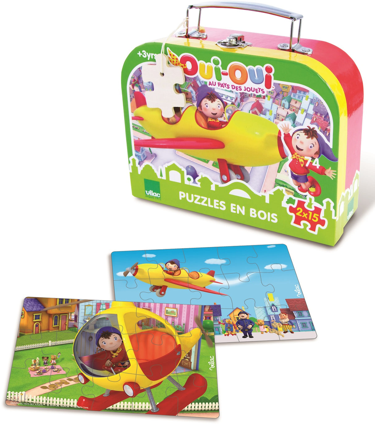 2 x Noddy Jigsaw Puzzles in a Suitcase