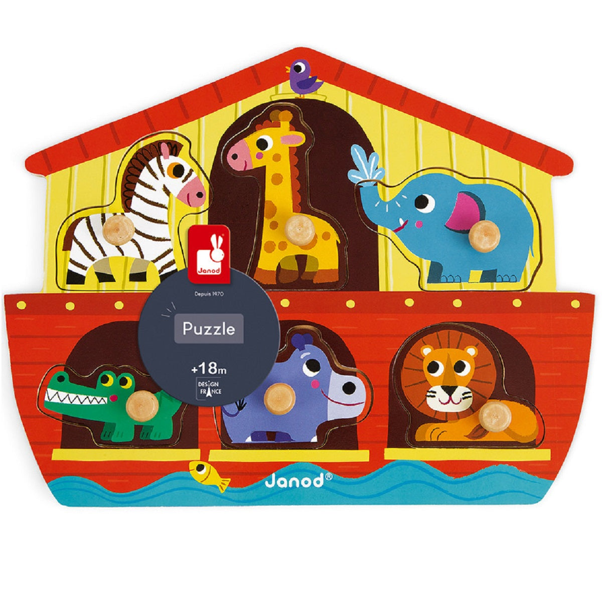 Noahs Ark Peg Puzzle