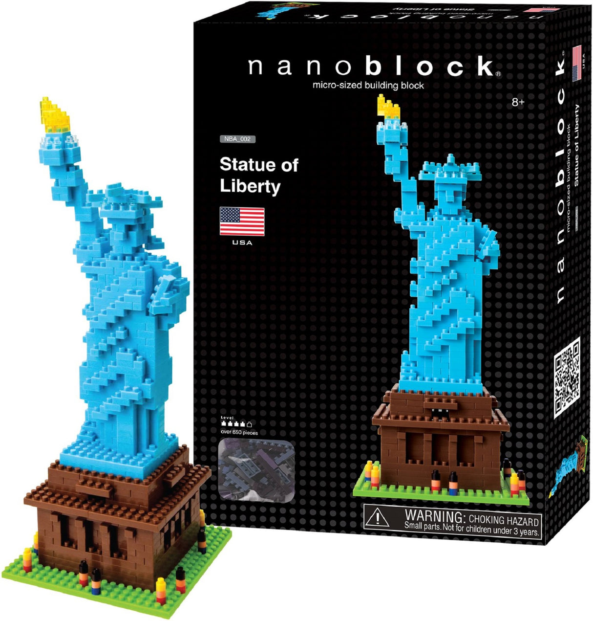 Statue of Liberty 3D Nanoblock Construction Set