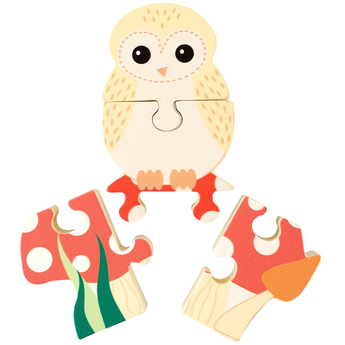 Mini Puzzle in a Bag - Owl