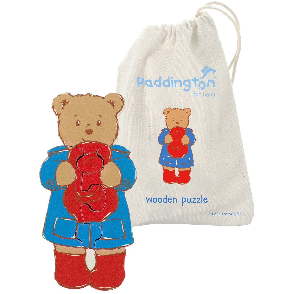 Mini Puzzle in a Bag - Paddington with Hat