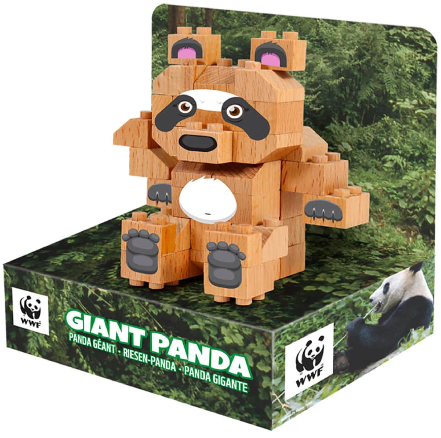 Wooden Build A Panda Kit