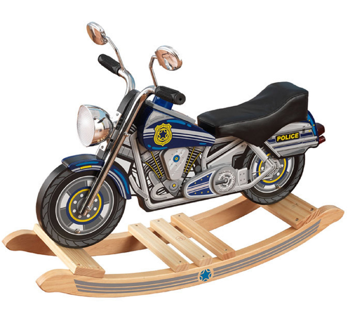 Kidkraft Rockin Police Motorcycle