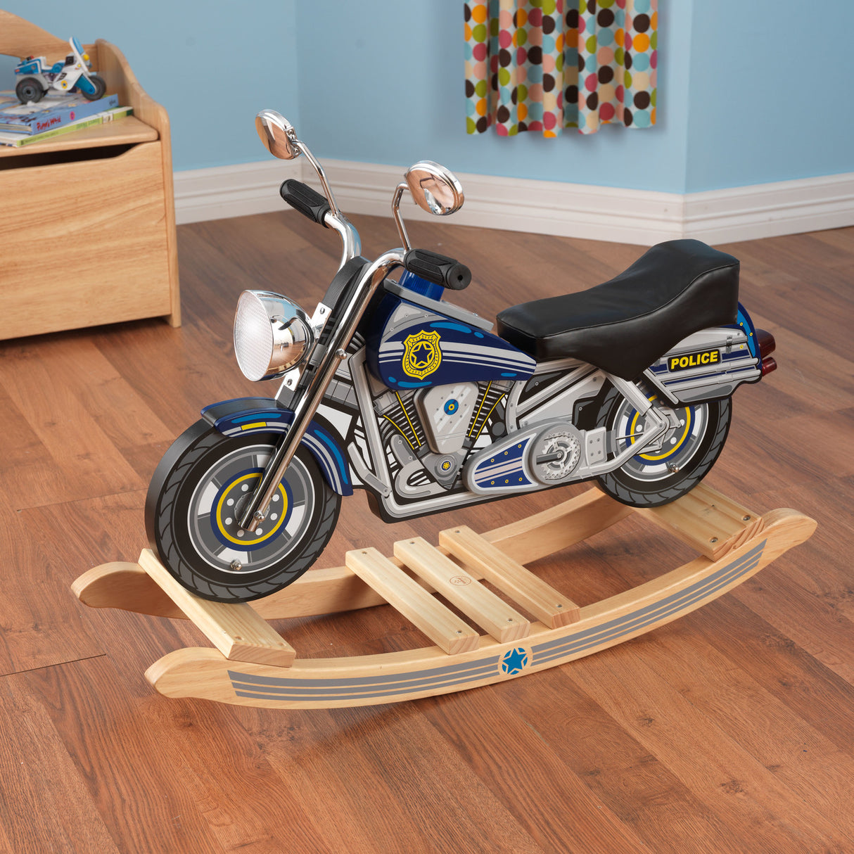 Kidkraft Rockin Police Motorcycle