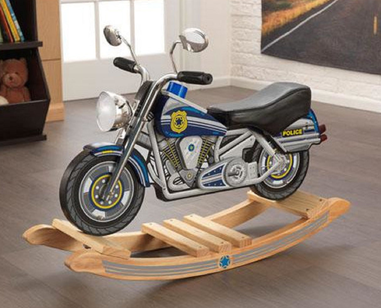 Kidkraft Rockin Police Motorcycle