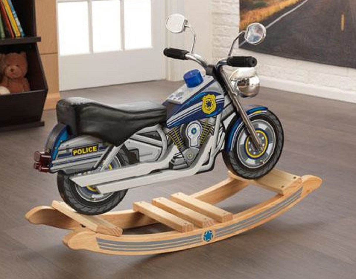 Kidkraft Rockin Police Motorcycle