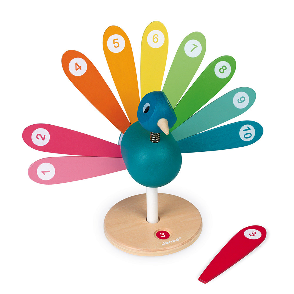 Learn To Count Peacock