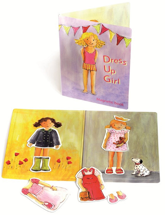 Magnetic Dress up Girl Book Book Game