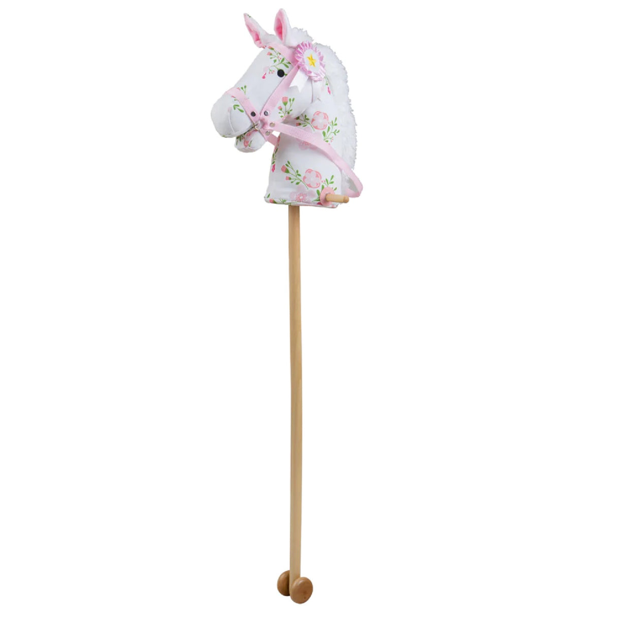 Pink Floral Hobby Horse