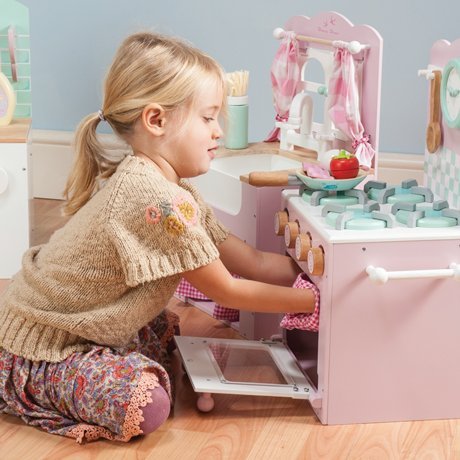 Le Toy Van Pink Oven and Hob Set