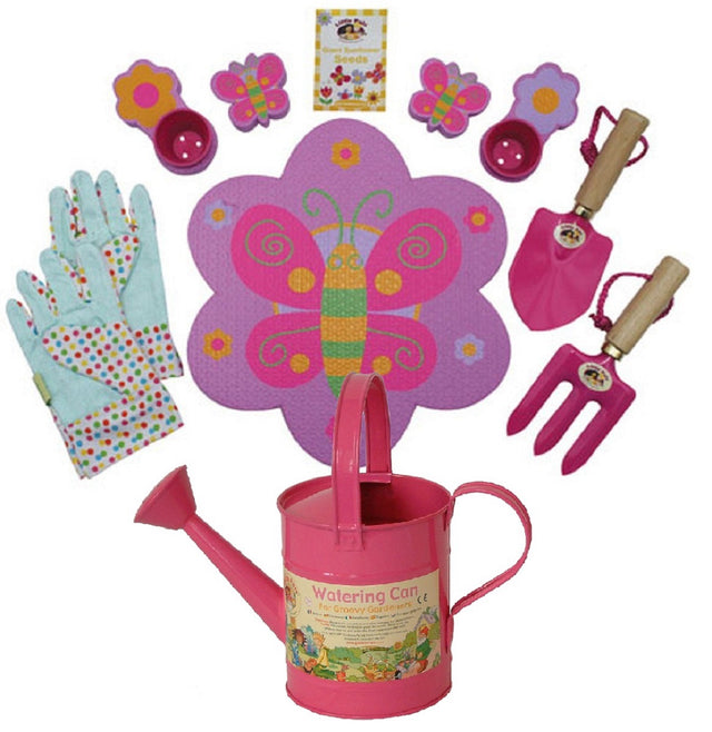 Pink Activity Growing Kit & Watering Can
