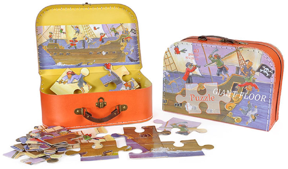 Giant Pirate Jigsaw Puzzle in a Suitcase