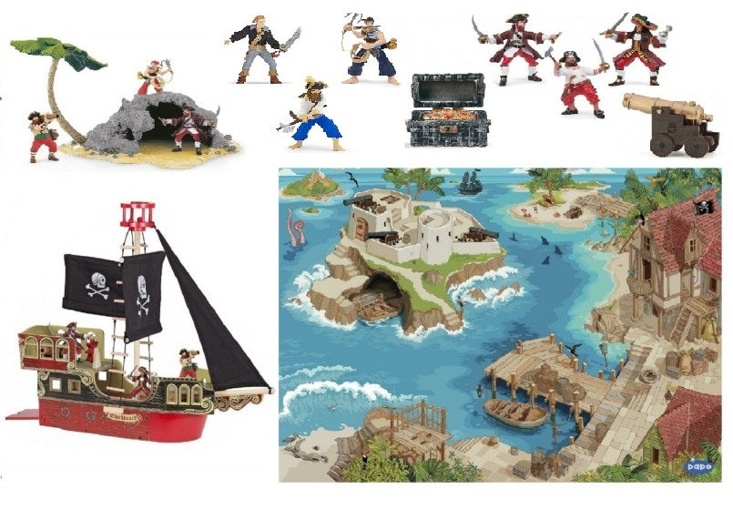 Blackbeard Pirate Ship Super Bundle 3
