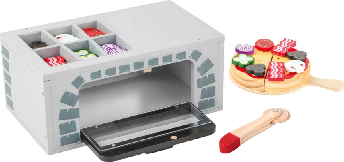 White Wooden Pizza Oven