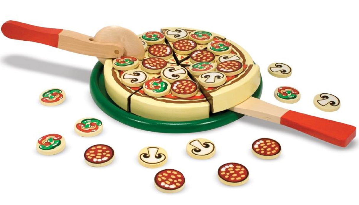 Pizza Party - Wooden Play Food Set