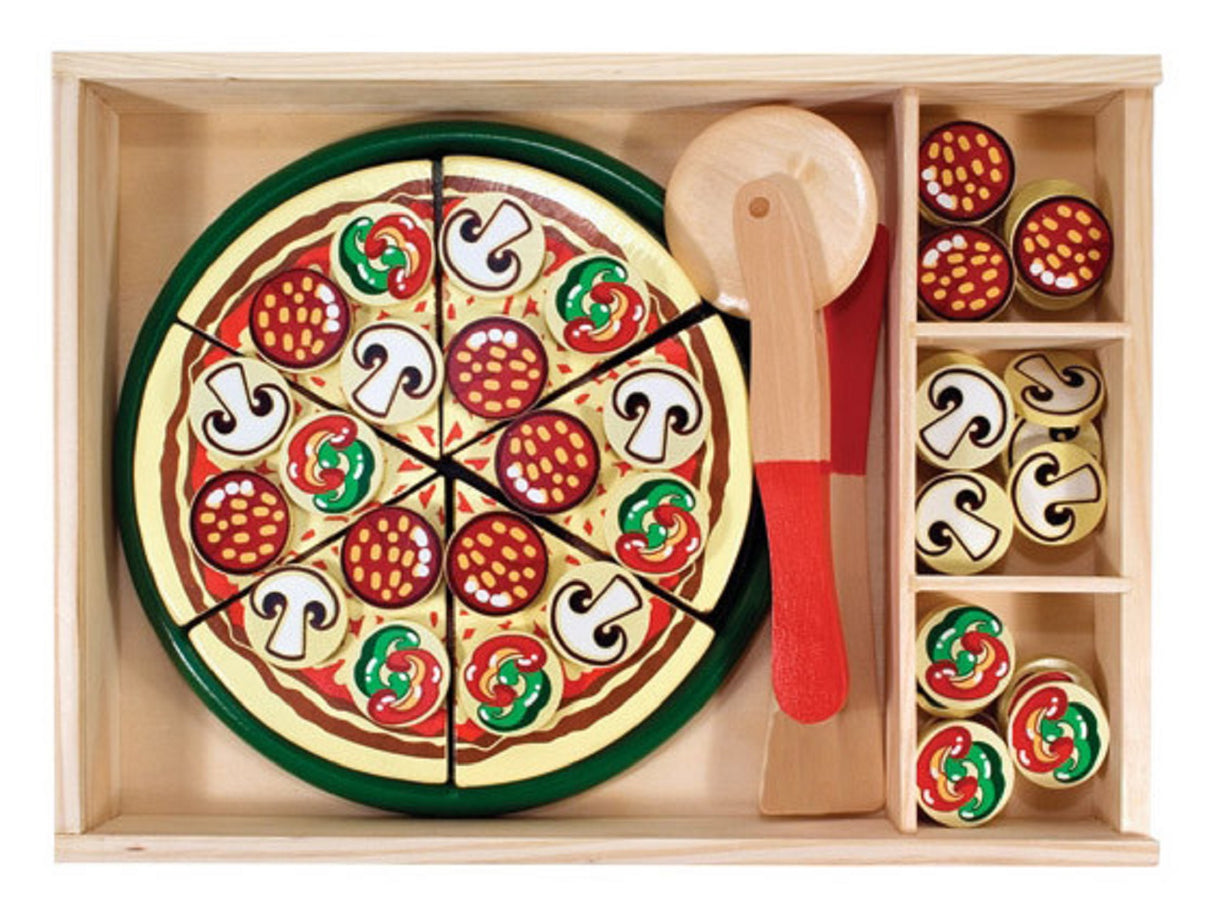 Pizza Party - Wooden Play Food Set