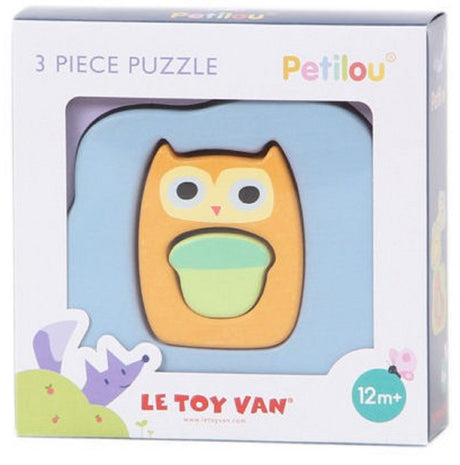Le Toy Van Owly Woo 3 Piece Puzzle