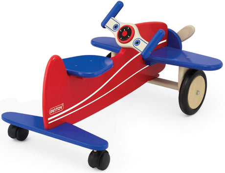 Sit N' Ride Wooden Aeroplane