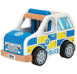 Wooden Police Car Toy