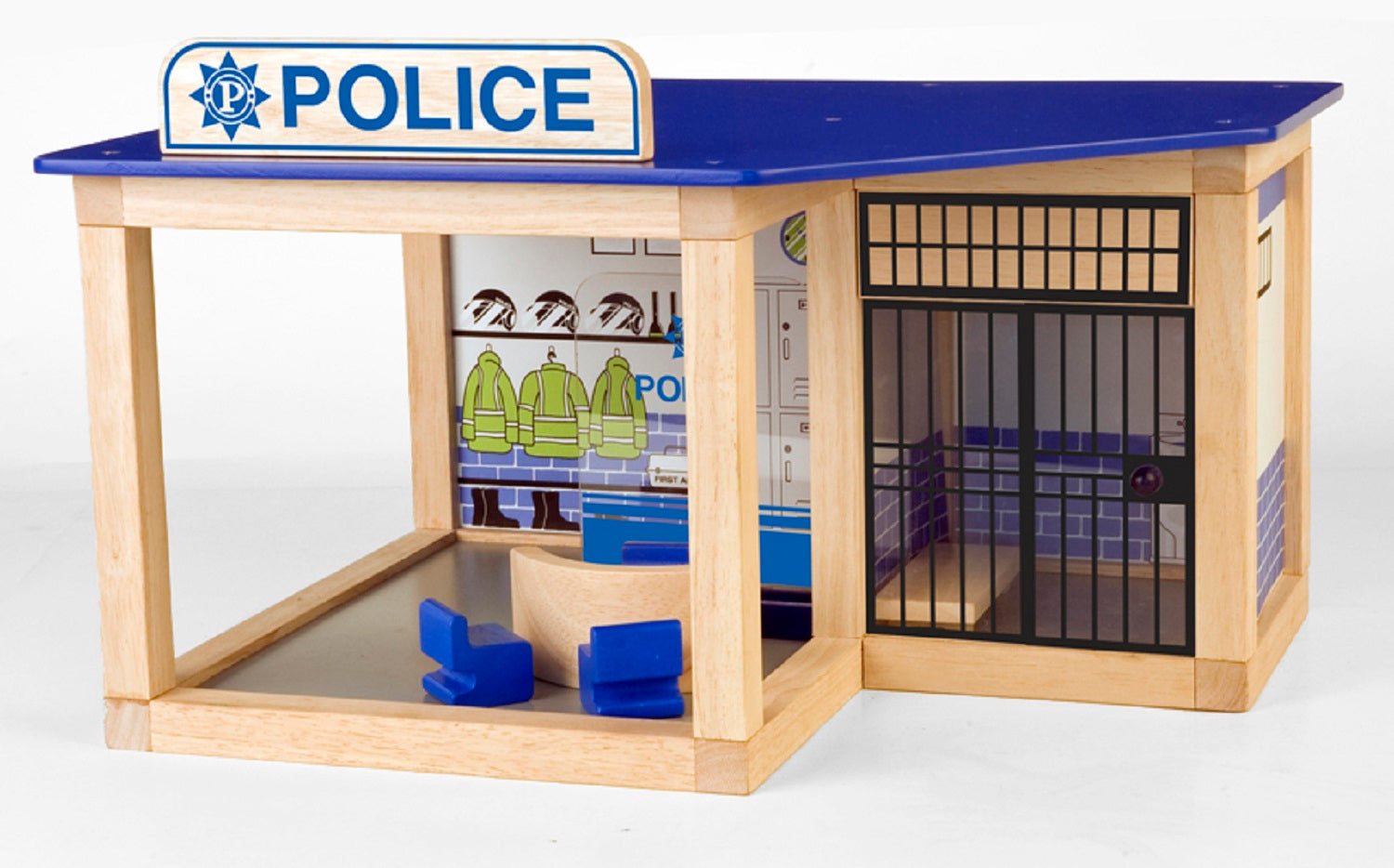 Wooden Police Station