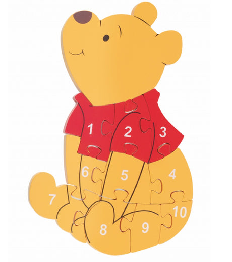 Winnie The Pooh Number Puzzle
