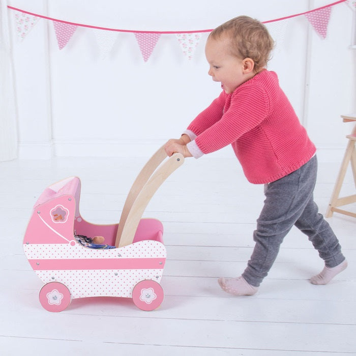 Bigjigs Dolls Pram