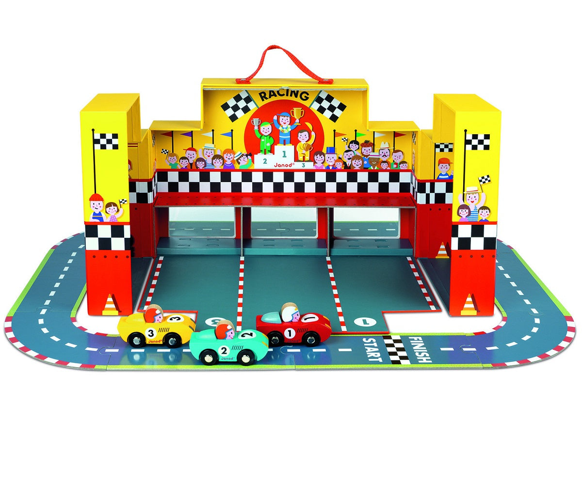 Grand Prix Racing Set in a Suitcase