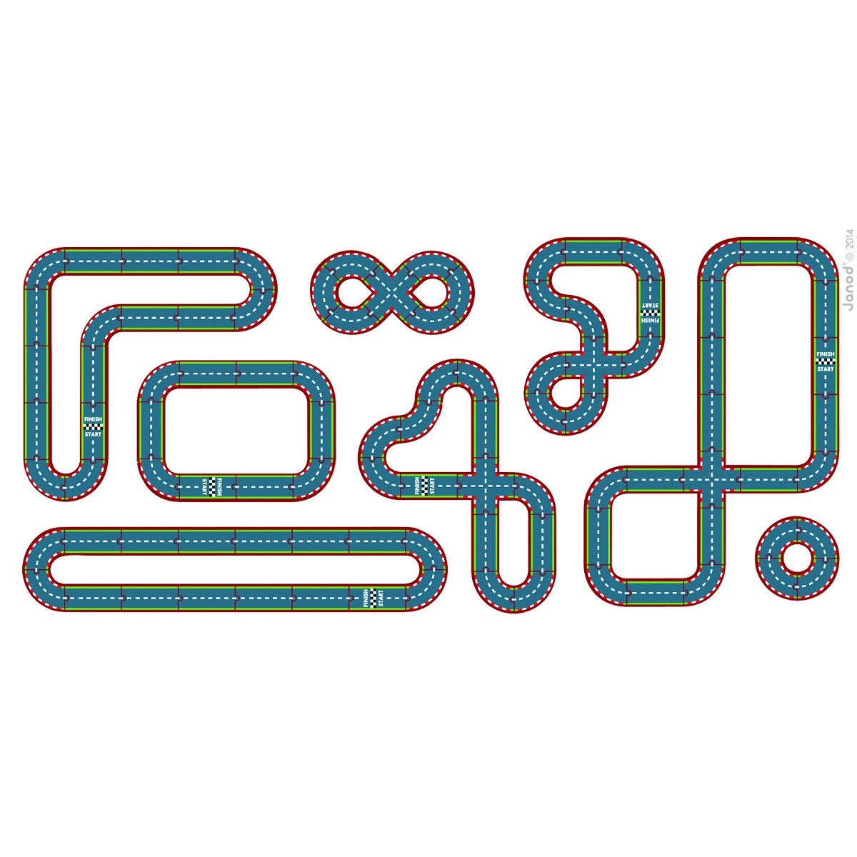 Grand Prix Racing Set in a Suitcase 7