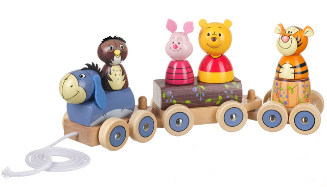 Pull Along Winnie The Pooh Puzzle Train