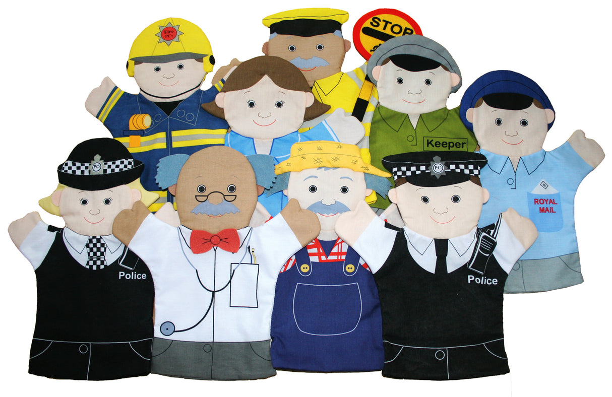 People Who Help Us Glove Puppet Set