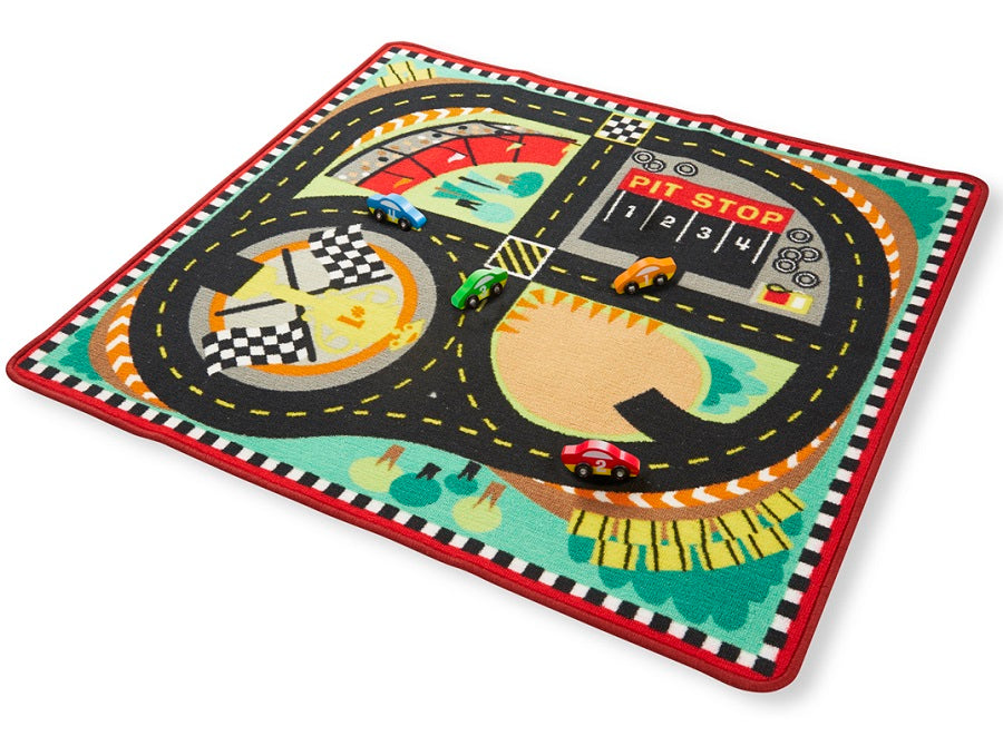 Around The Race Track Rug and Cars 2