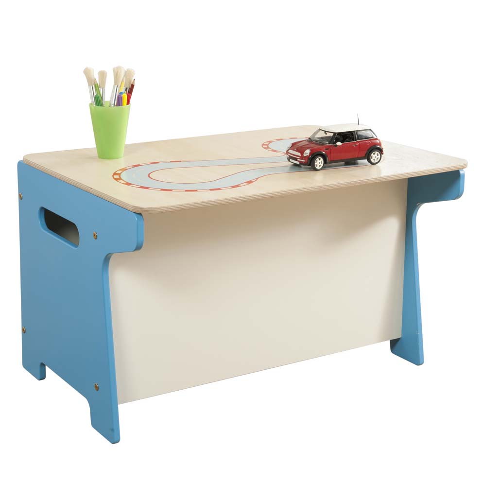 Millhouse Race Track Toy Box and Desk