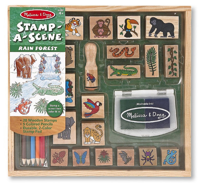 Stamp-A-Scene Rain Forest Set
