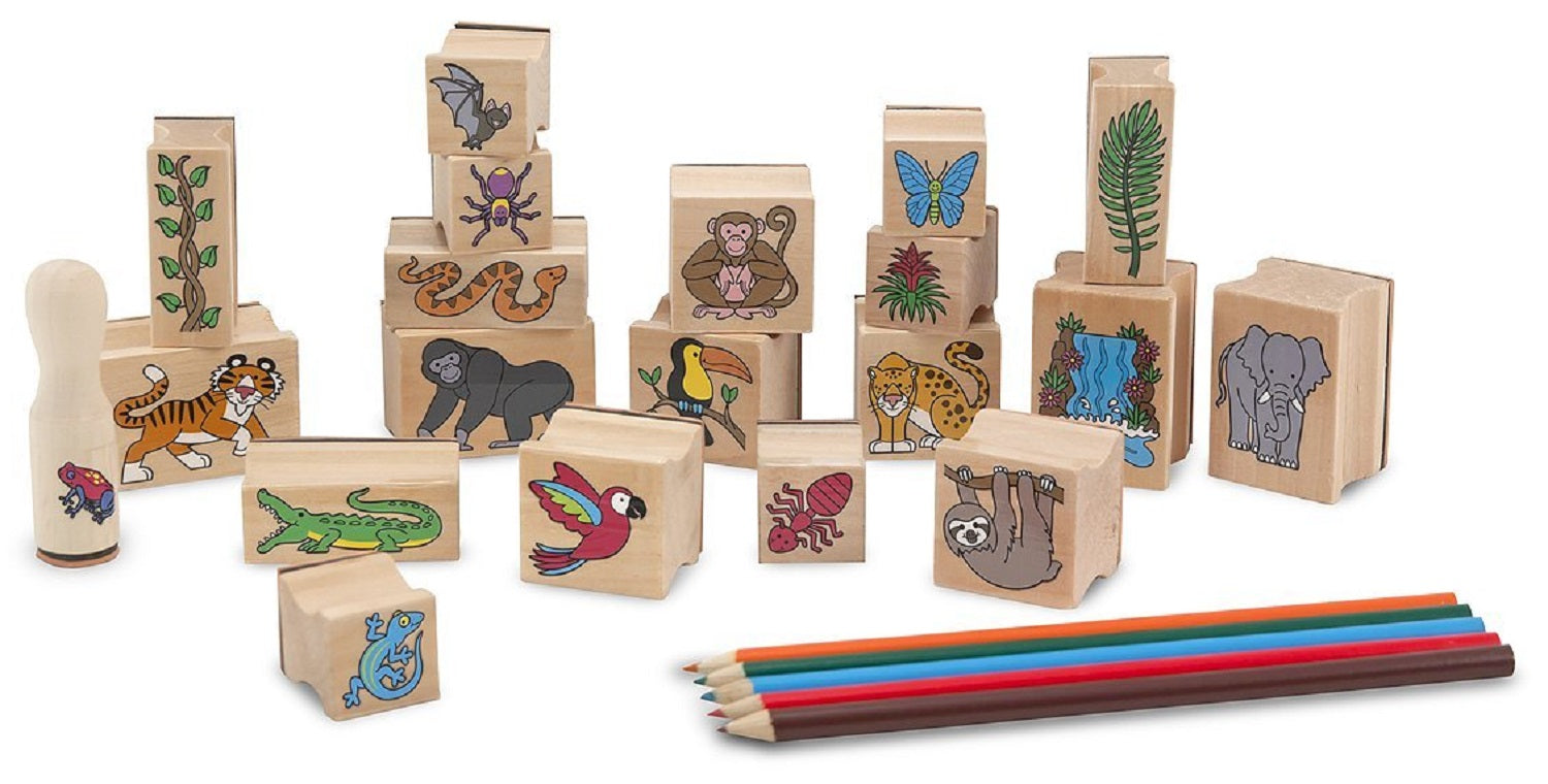 Stamp-A-Scene Rain Forest Set