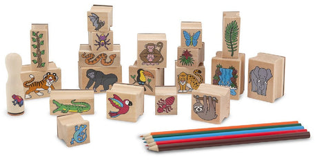 Stamp-A-Scene Rain Forest Set