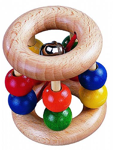 Wooden Baby Rattle