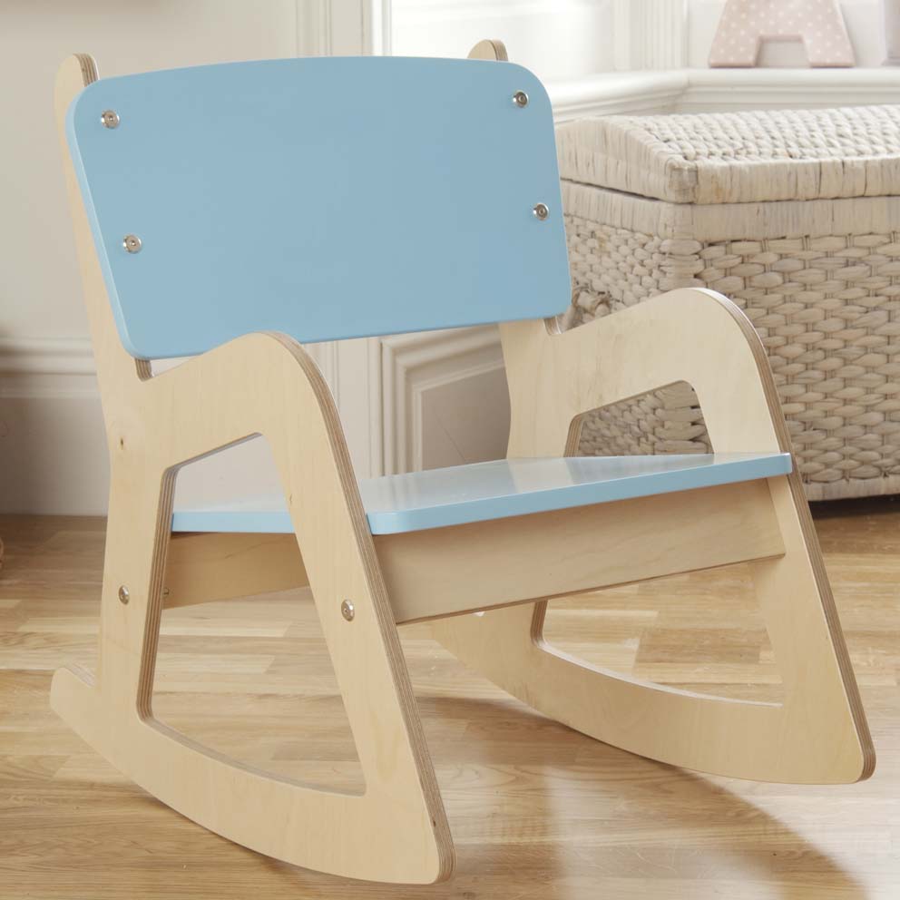 Millhouse Blue Rocking Chair