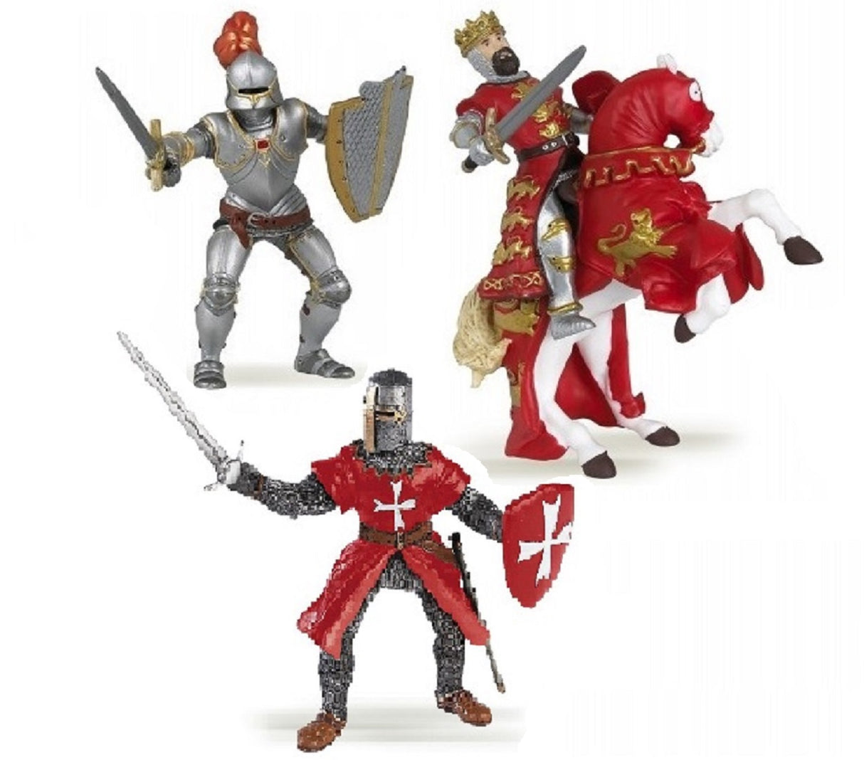 Red Knights 4 Piece Set
