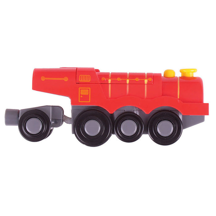 Big Red Steam Battery Operated Locomotive 1