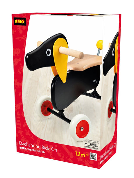 Brio Ride on Wooden Dachshund