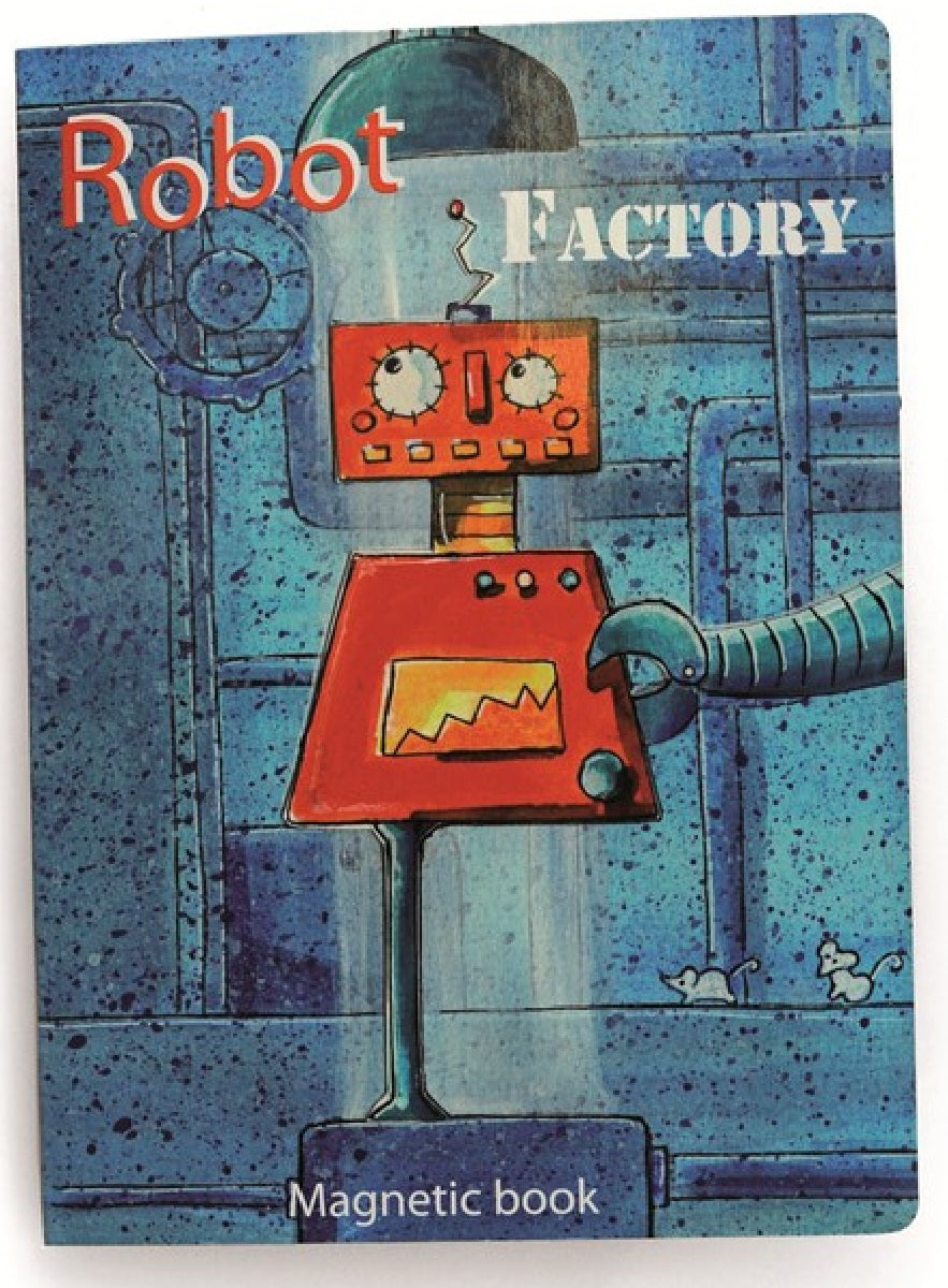 Magnetic Robot Factory Book/Board