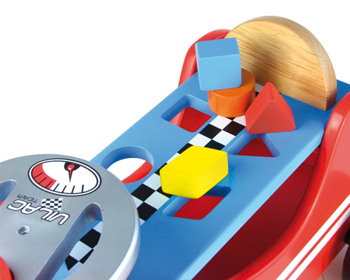 Ride On Wooden Race Car