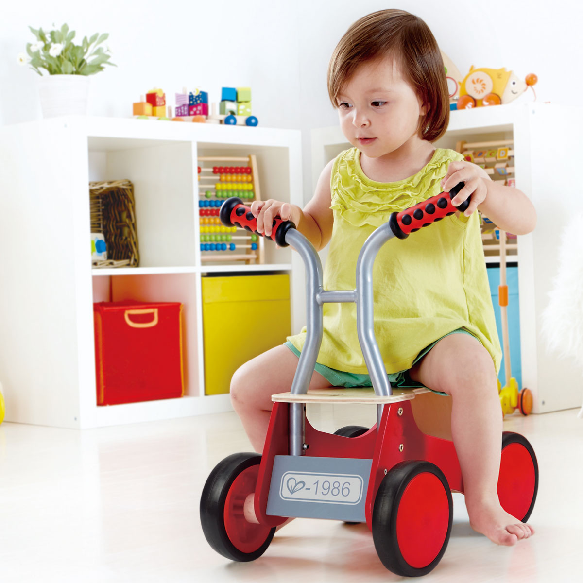 Red Rider Wooden Walker & Ride On