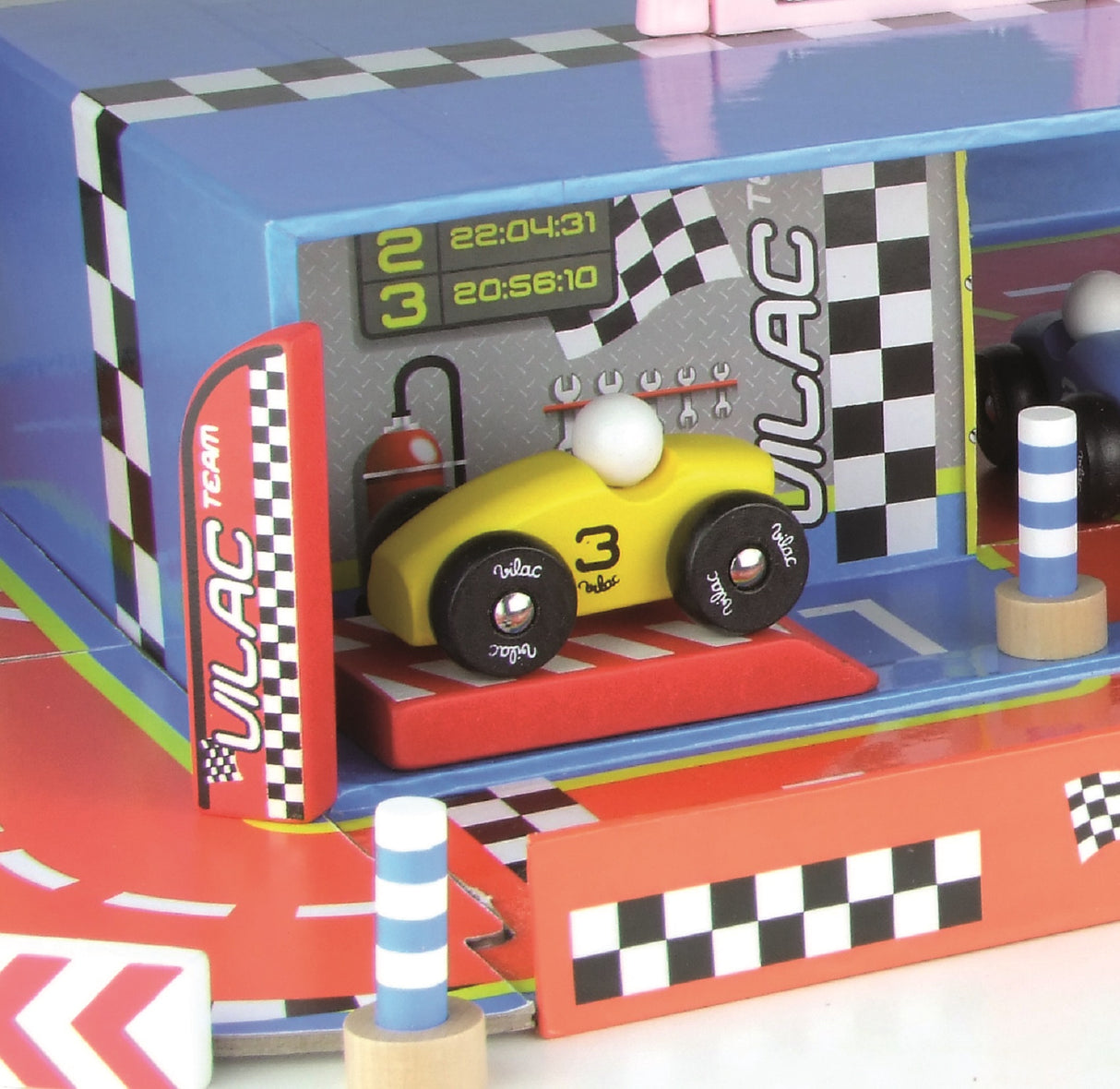 Race Track Set in a Suitcase