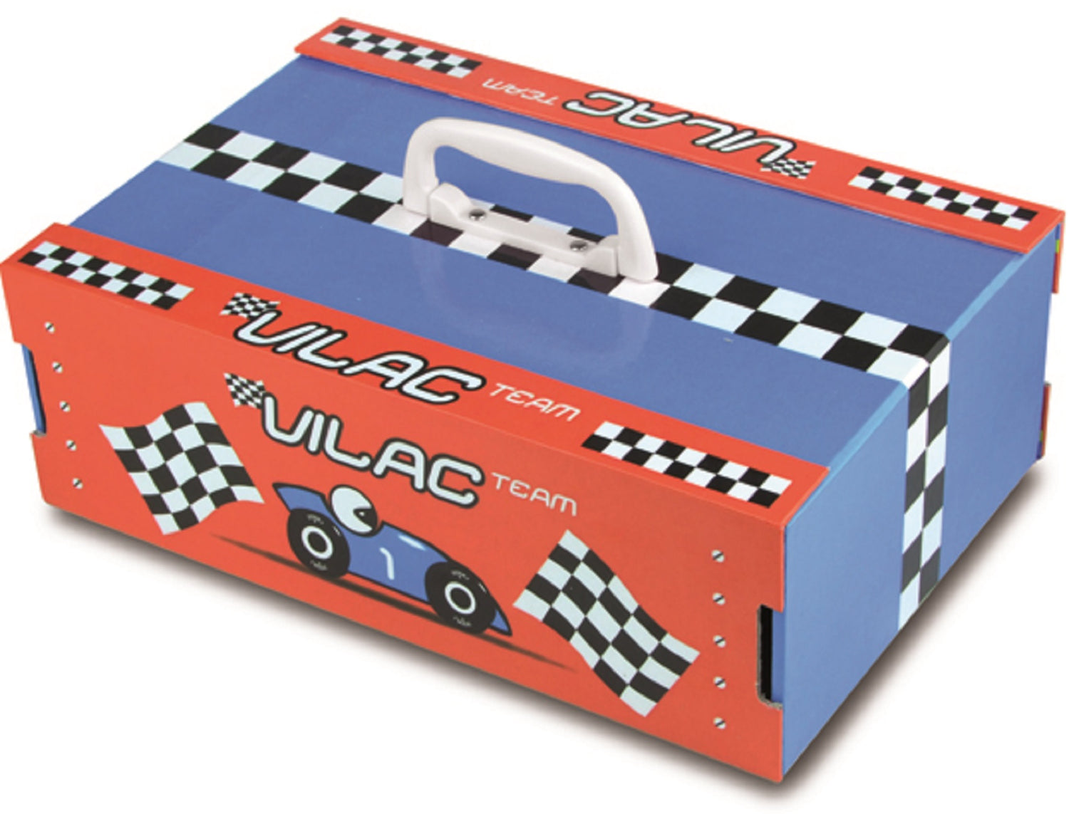 Race Track Set in a Suitcase