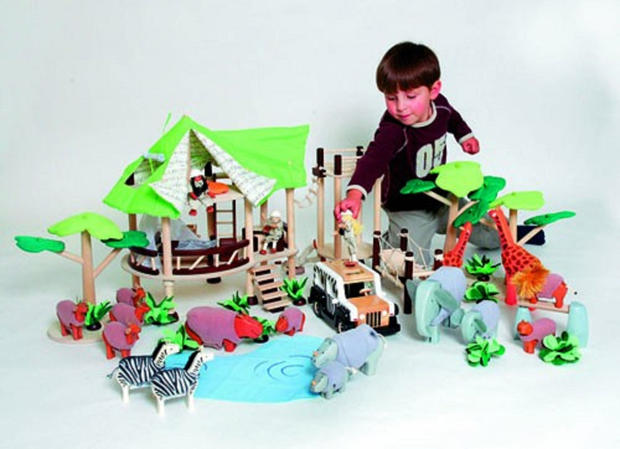 Wooden Jungle Safari Lodge