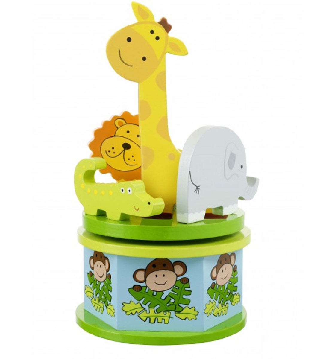 Safari Carousel Music Box